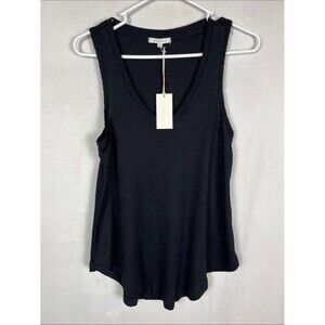 NWT Z Supply Rib Hacci Vagabond Black Tank Top